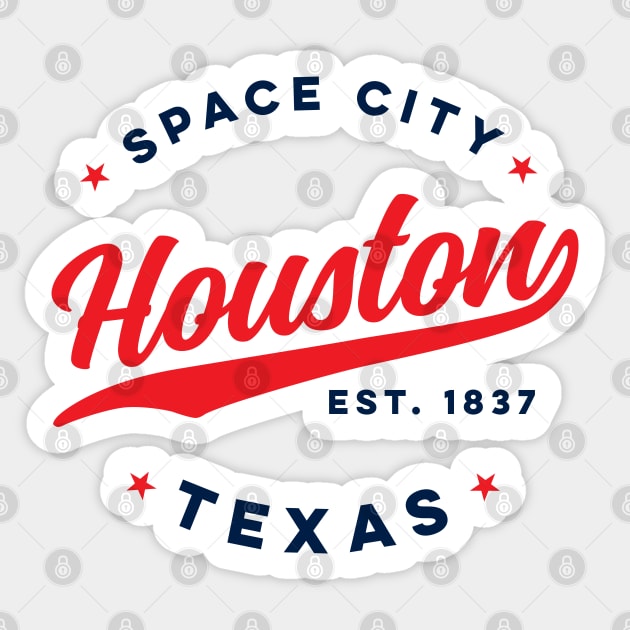 Space City Houston Sticker