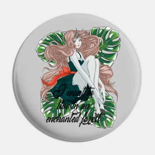 Unicornis Girl Pin