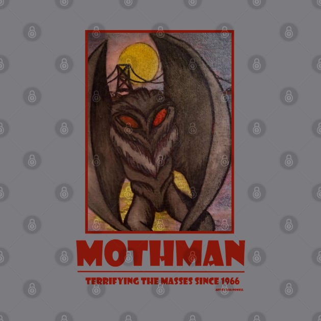 Mothman by LeiaPowellGlass