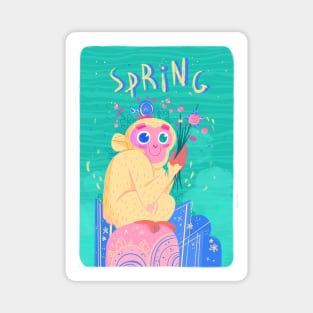 Spring Vibes Magnet