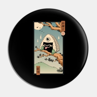 Yokai Onigiri in Edo Pin