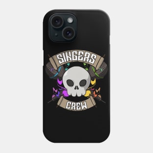 Singers crew Jolly Roger pirate flag Phone Case