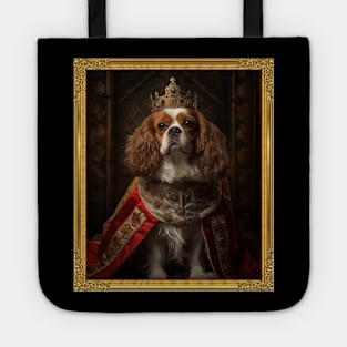 Stately Cavalier - Medieval English King (Framed) Tote