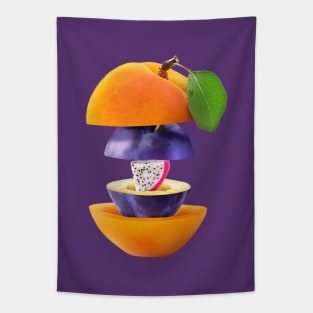 Apricot Plum Dragon Fruit Gifts Vegetarian Tapestry