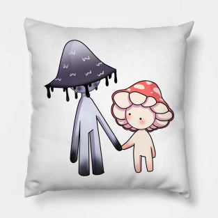 Mushroom friends Pillow