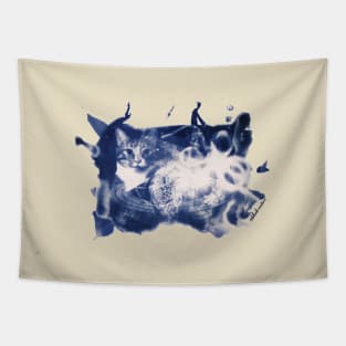 Planet Meow Tapestry