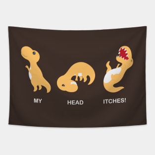 My head Itches! Tapestry