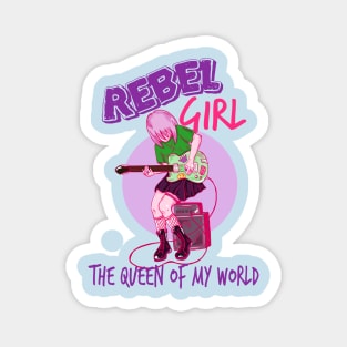 Rebel Girl Magnet