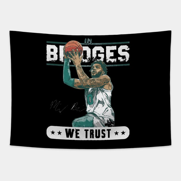 Miles Bridges Charlotte Trust Tapestry by MASTER_SHAOLIN