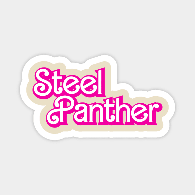 Steel Panther, Barbie Style! Magnet by PixelTim