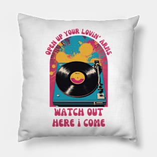 DEAD OR ALIVE You Spin Me Round Pillow