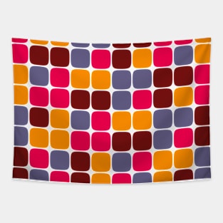 Squircle Pattern (Autumn Colours) Tapestry