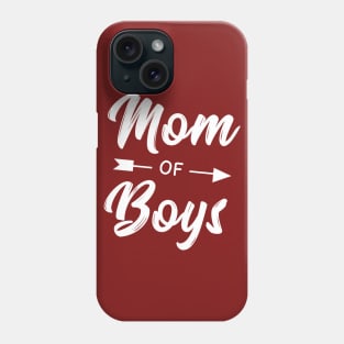 mom of boys Phone Case