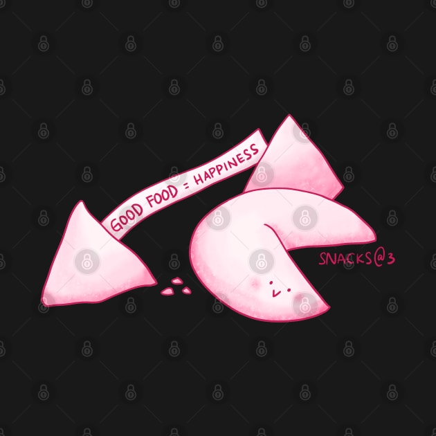 Fortune Cookie in PINK by Snacks At 3