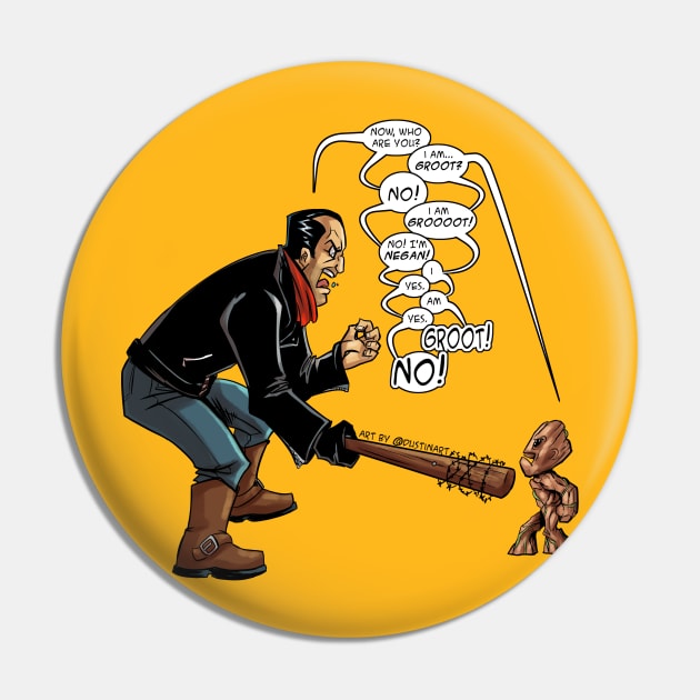 Negan vs. Baby Pin by Dustinart