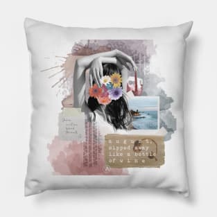 August Collage - Taylor Swift inspired Pillow