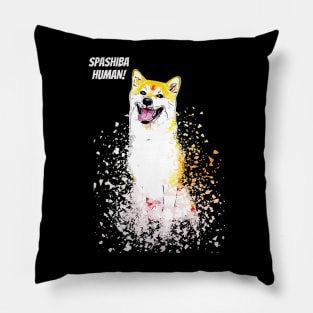 Shiba Inu Spashiba Human Pillow