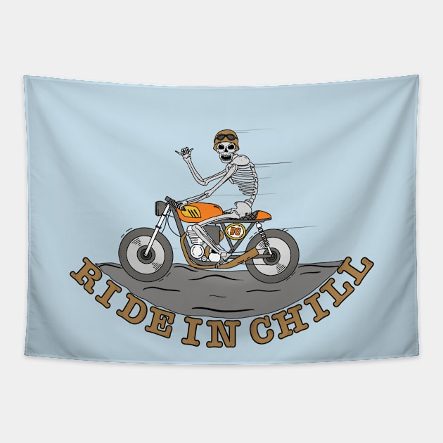 Ride in chill Tapestry by Summerdsgn