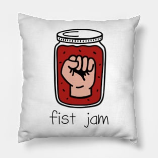 Fist Jam - Climbing Pun Pillow