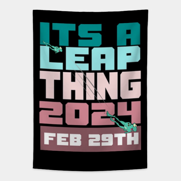 It's a leap thing feb 29 Tapestry by Mayathebeezzz