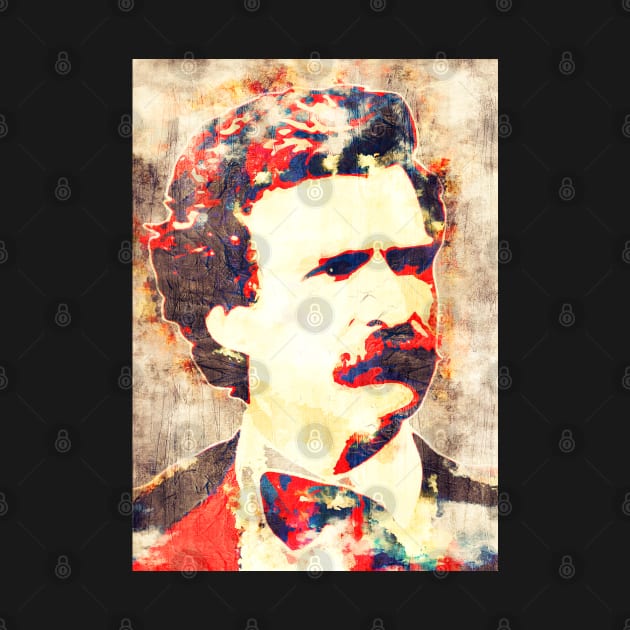 Mark Twain Pop Art by Nerd_art