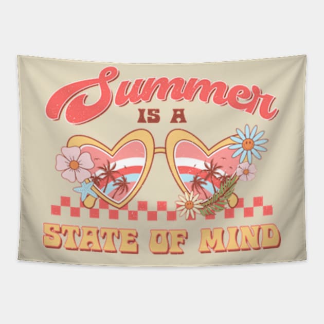 Summer is a state of mind Tapestry by Cun-Tees!