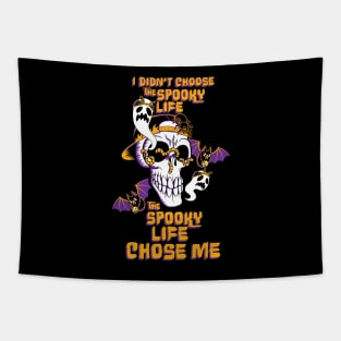 The Spooky Life Tapestry