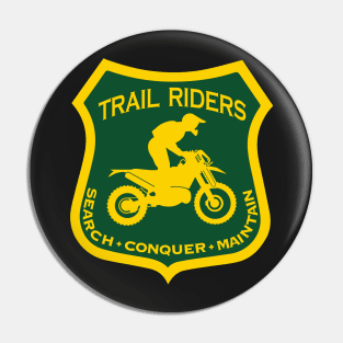 Trail Riders Search•Conquer•Maintain-Chainsaw Pin