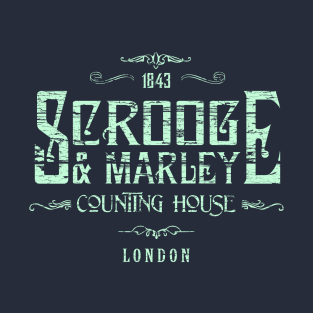 Scrooge & Marley, weather board distressed T-Shirt