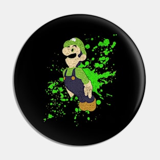 green plumber Pin