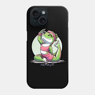 Zen Yoga Lizard Phone Case