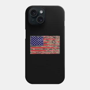 CAMO AMERICAN FLAG USA CAMOFLAUGE Phone Case