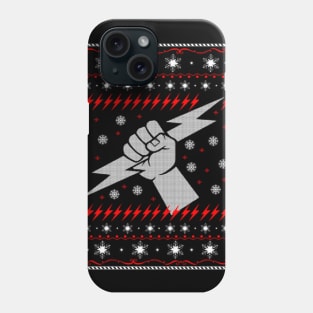 Electrician Ugly Christmas Sweater Gift Ideas Phone Case