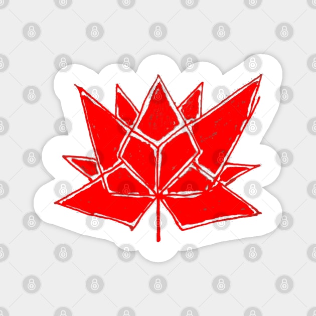 Maple Leaf Magnet by jhsells98