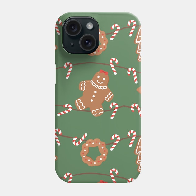 Christmas Cookies Phone Case by Kiroiharu