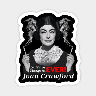 Smoking Mommie Dearest - Joan Crawford Magnet