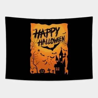 Happy Halloween Night Vibes! Tapestry