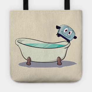 brave little bathtub Tote