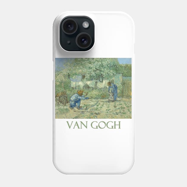 First Steps by Vincent van Gogh Phone Case by Naves