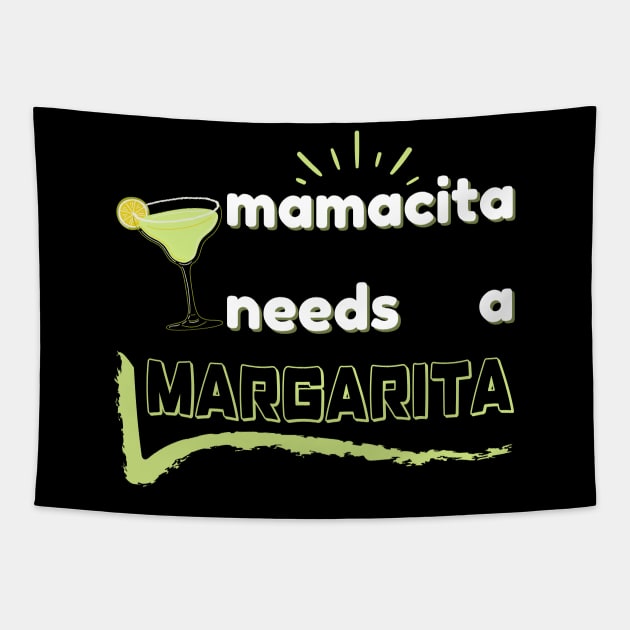 mamacita needs a margarita Tapestry by mdr design