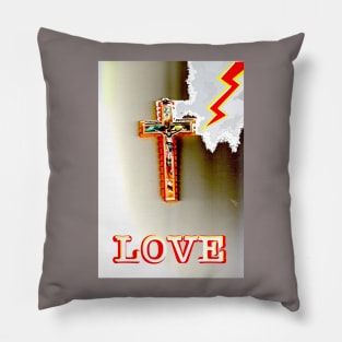 The Love Cross Pillow