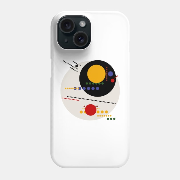 Kazimir Malevich inspired composition 3 Phone Case by Ricogfx