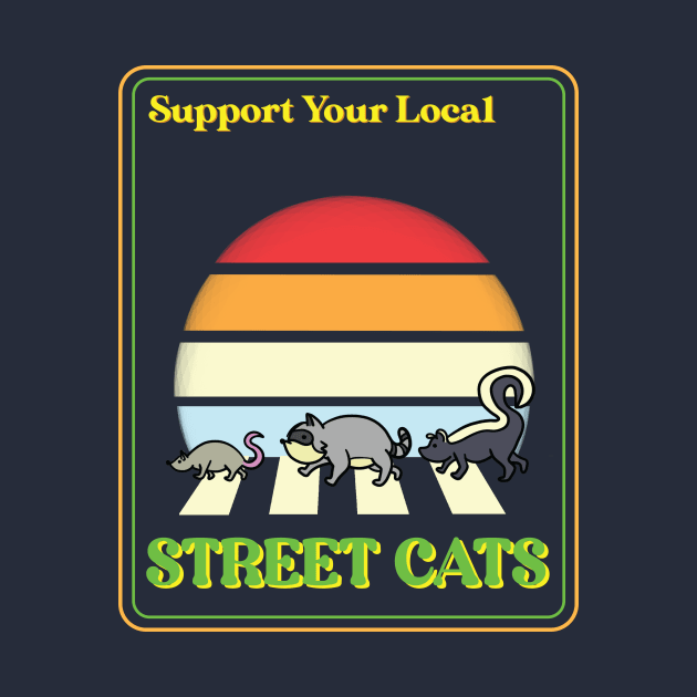 support your local street cats by koboikids