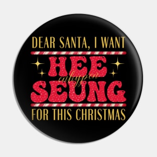 I Want Heeseung For This Christmas ENHYPEN Pin