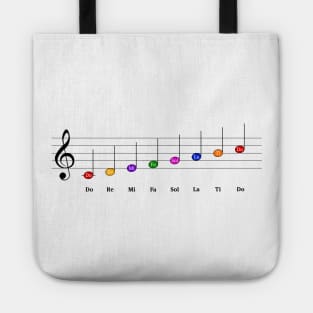 C Major Scale Music Literacy for Kids with Solfeggio Tote