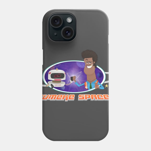 Tumeke Space Fistbump Phone Case by mukpuddy