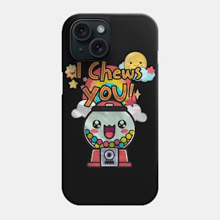 I Chews You! - Cute Kawaii Gumball Machine Phone Case