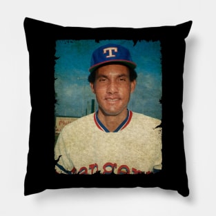 Bert Campaneris - Left Oakland Athletics, Signed With Texas Rangers Pillow