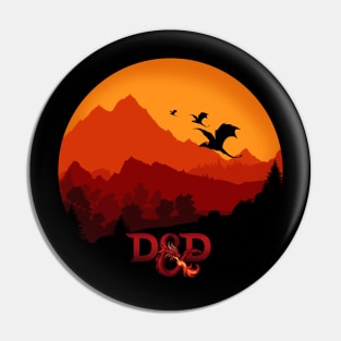 DnD Black Dragons Pin