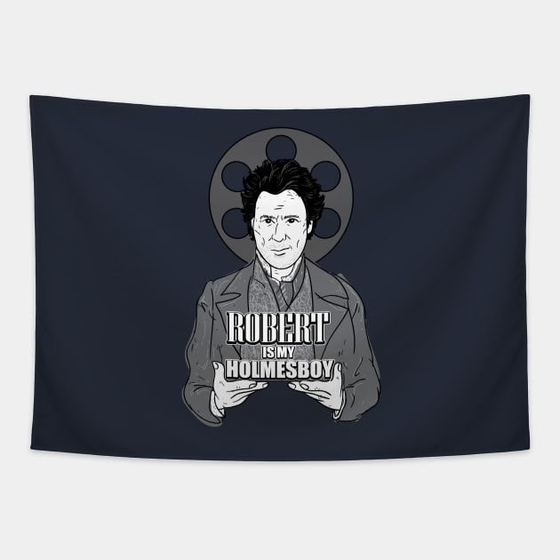 Robert Is My Holmesboy Tapestry by ZombieMedia